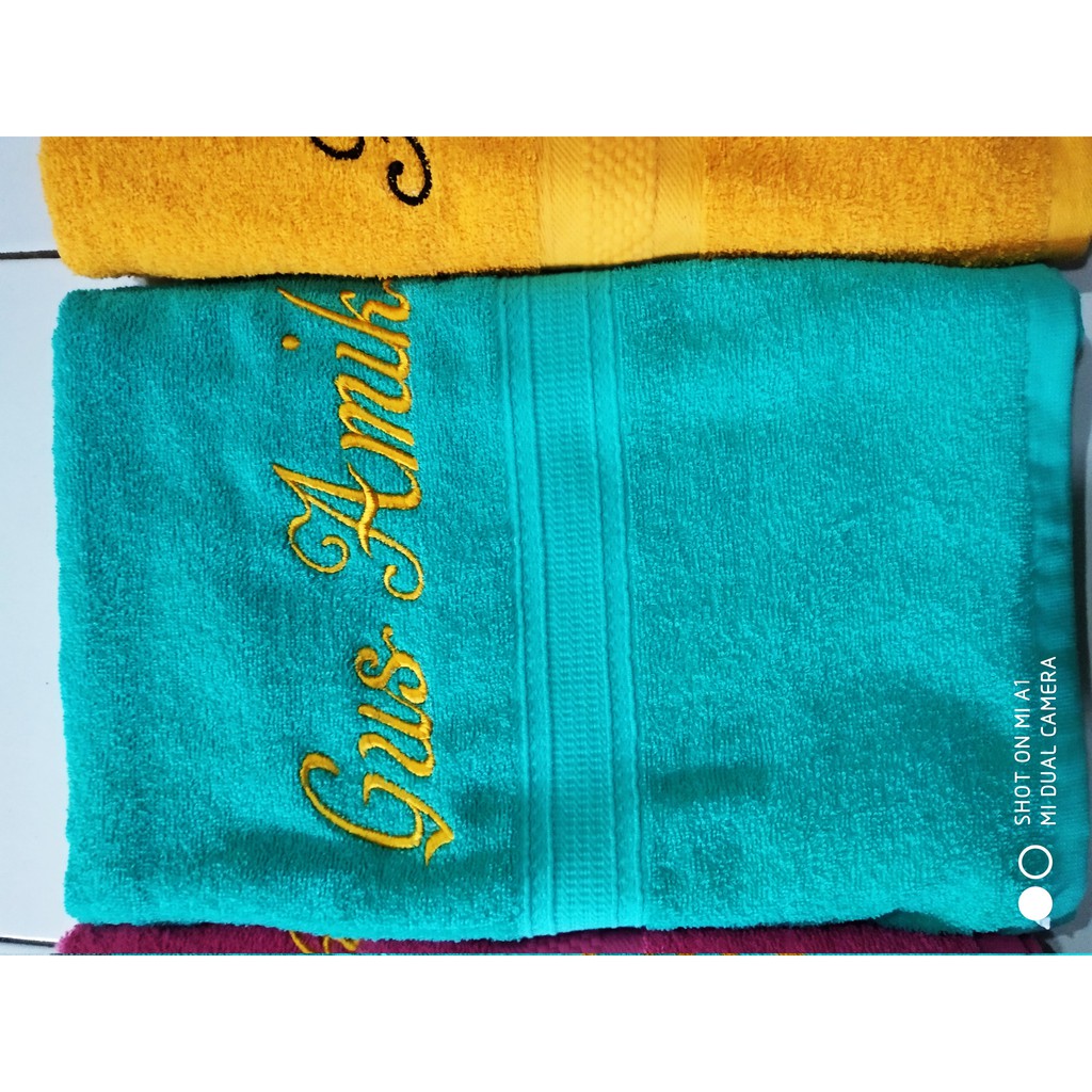 handuk bordir custom