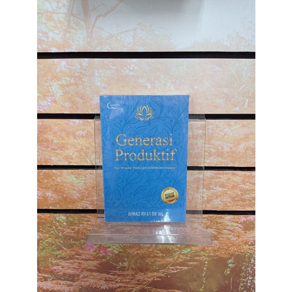 buku generasi produktif penulis ahmad rifai rifan original gramedia