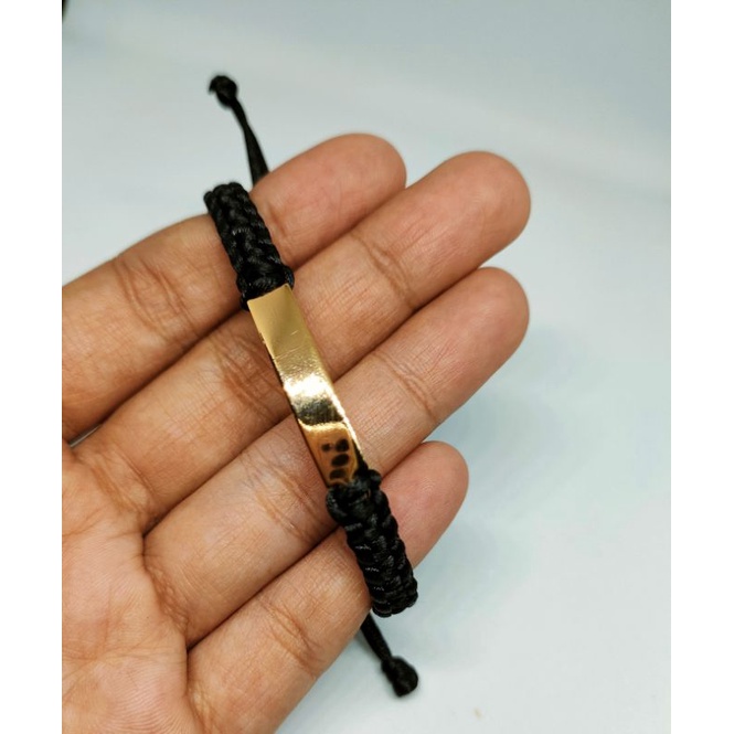 Gelang Tali Hiasan Emas kekinian