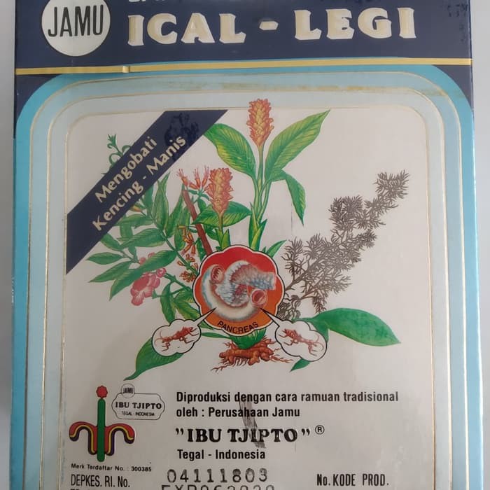 

Jamu Godog Ical - Legi Ibu Tjipto Tegal Indonesia - ju1369