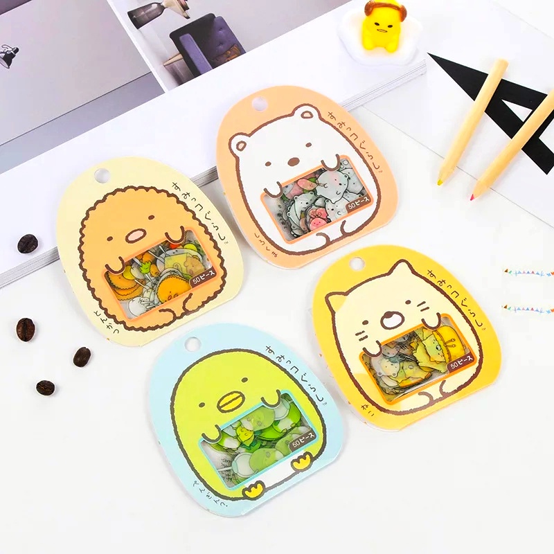 Sticker SUMIKKO GURASHI Jepang Lucu // Stiker jurnal kawaii Bujo // Dekorasi Diary Hp Laptop Scrapbook Buku Sekolah DIY Lucu Kawai Aesthetic // COD