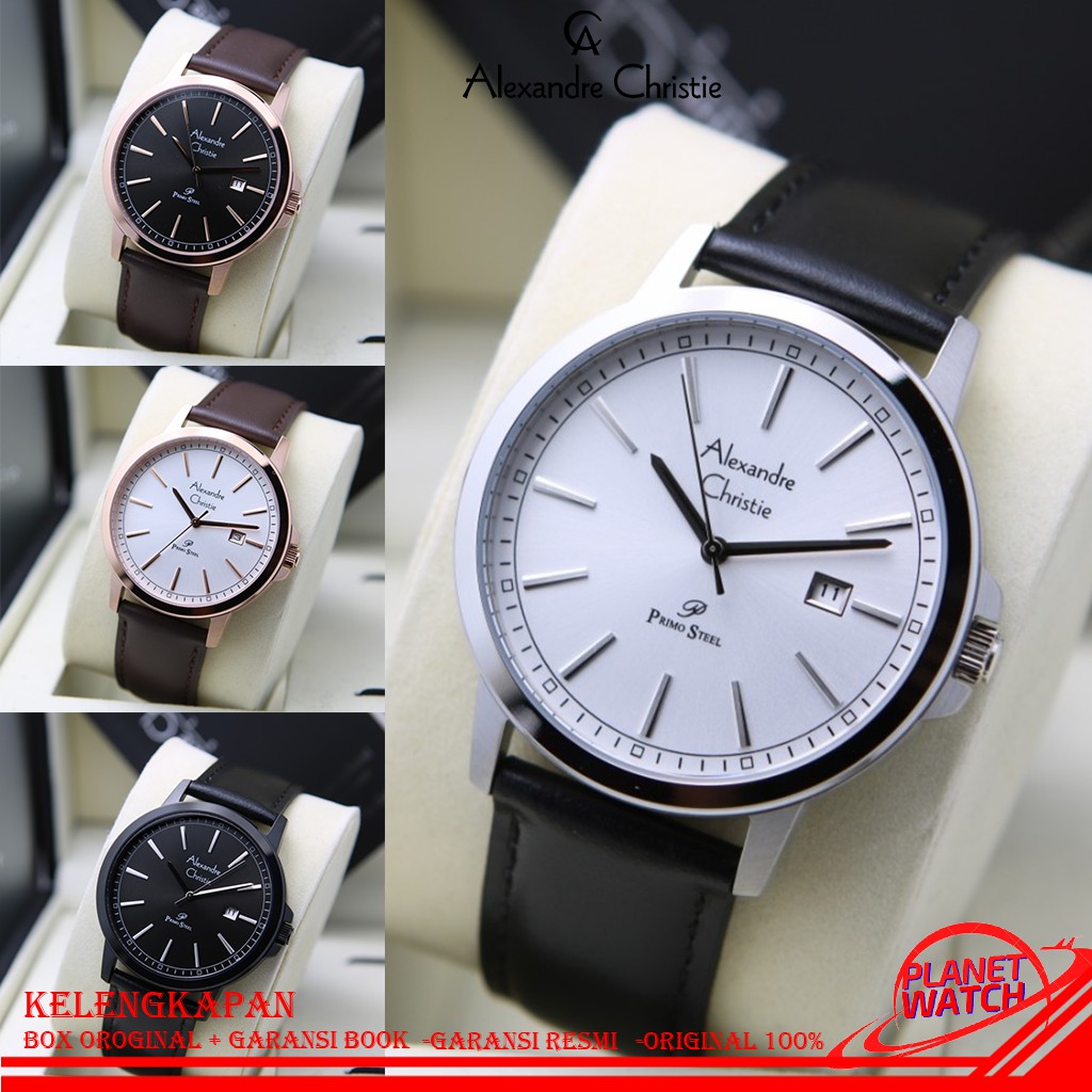 ALEXANDER CHRISTIE PRIA ORIGINAL JAM TANGAN ALEXANDRE CHRISTIE PRIA JAM ALEXANDER CRISTIE AC 1014