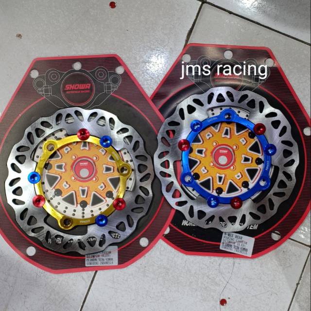 Piringan disc brake cakram depan dan belakang showa floting yamaha nmax old yamaha nmax new 2020