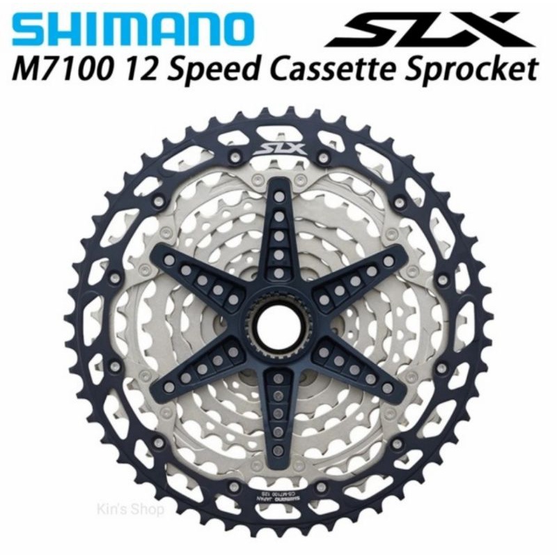 Sprocket Shimano SLX M7100 Japan 12 Speed 12sp Sp Gear Gir Cassette 10T 51T Original Not Deore XT XTR