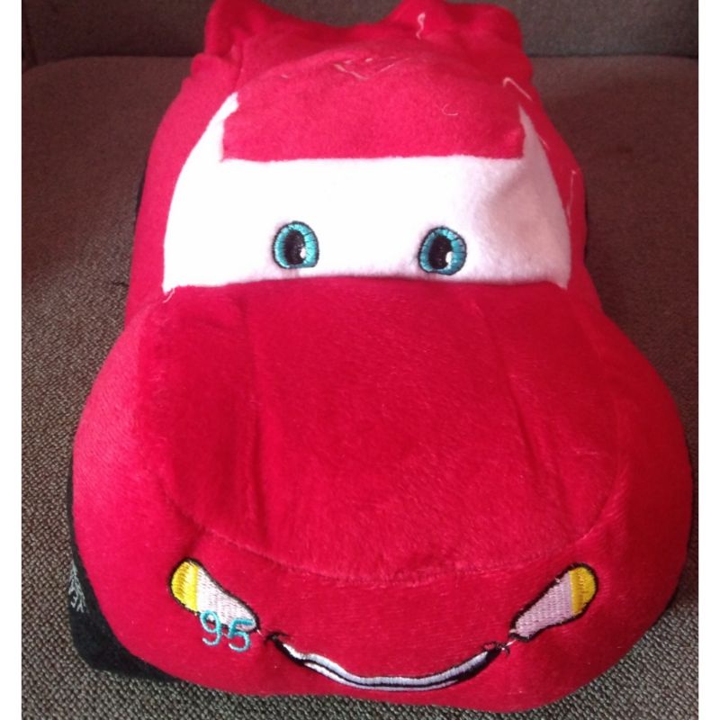 BONEKA KERETA THOMAS OTOMOTIF KARAKTER KARTUN MAINAN ANAK KADO SOUVENIR HIASAN MOBIL BANTAL GULING-7