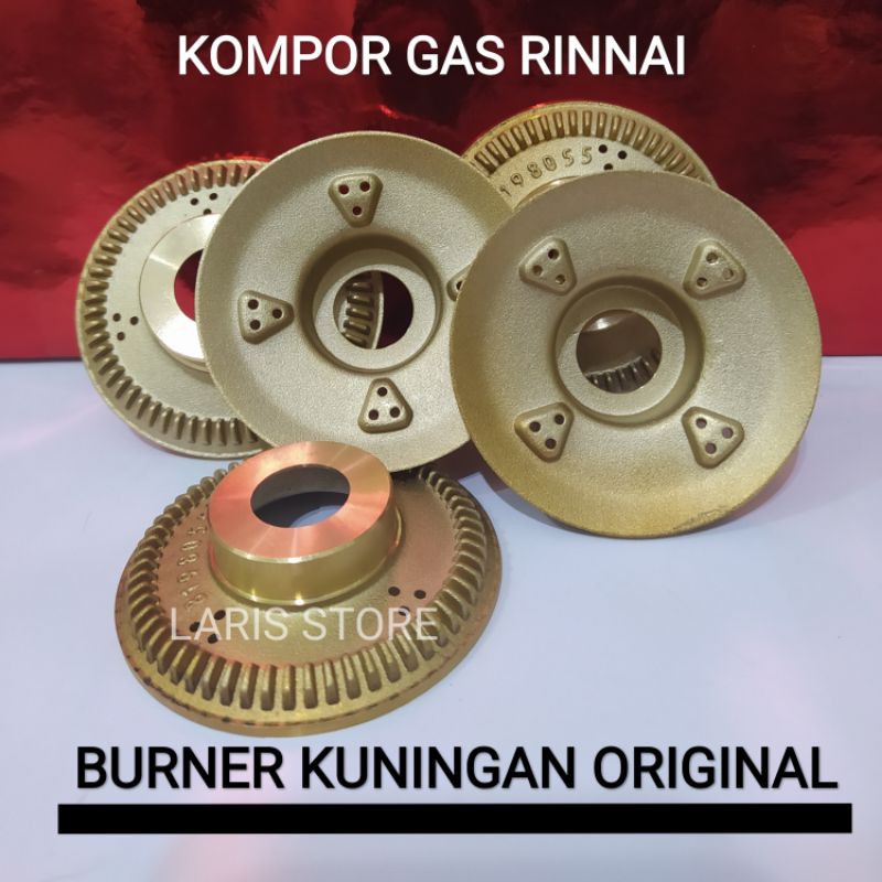 Burner Kuningan Original Kompor Gas Rinnai Burner Kecil 511 522 602