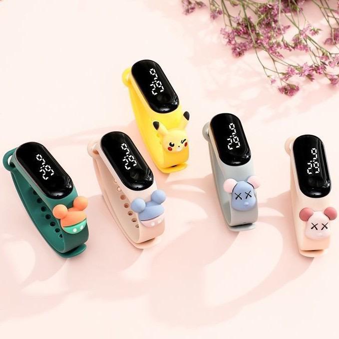 Jam Tangan Anak Karakter/Jam Tangan  Anak LED Kartun/Jam Tangan LED Karakter/Jam Tangan Anak Elektro