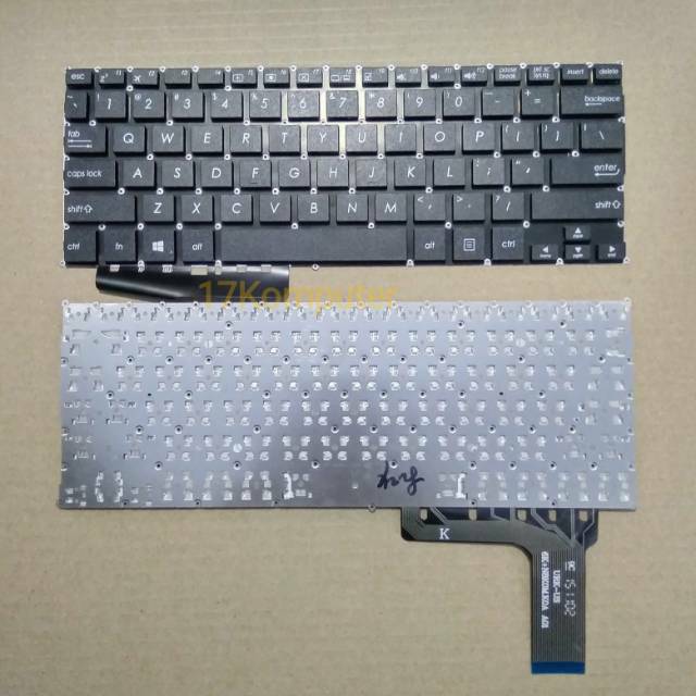 Keyboard Asus E202 E202S E205 E202SA E202M E202MA TP201SA Hitam