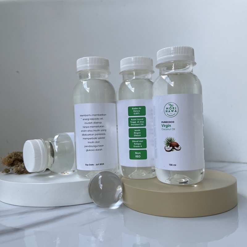 

VIRGIN COCONUT OIL / VCO / PURECOCO VCO KEMASAN 100ml