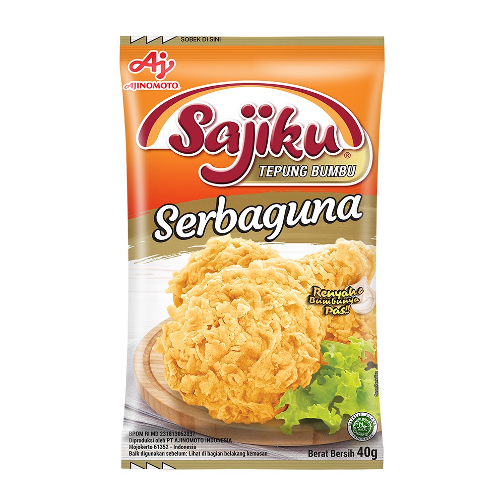 

SAJIKU® Tepung Bumbu Serba Guna 40 g Sachet