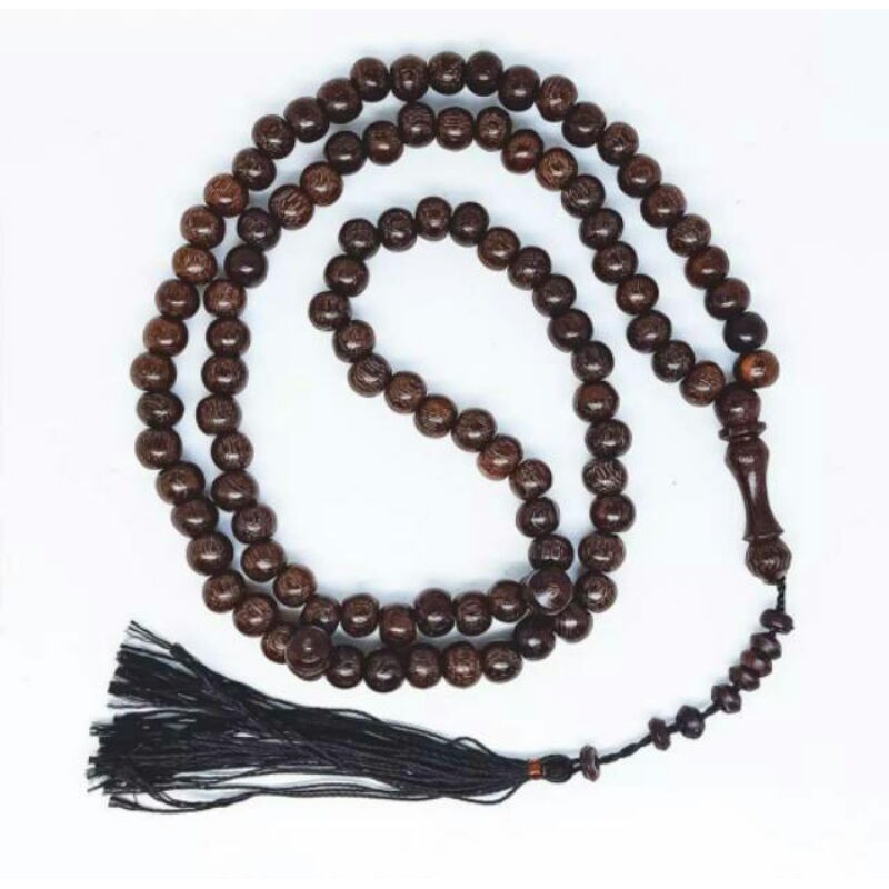 Tasbih Galih Asem 7mm Full galih tasbih99 tasbih kayu Tasbih galih asem full galih 7 mm CLW