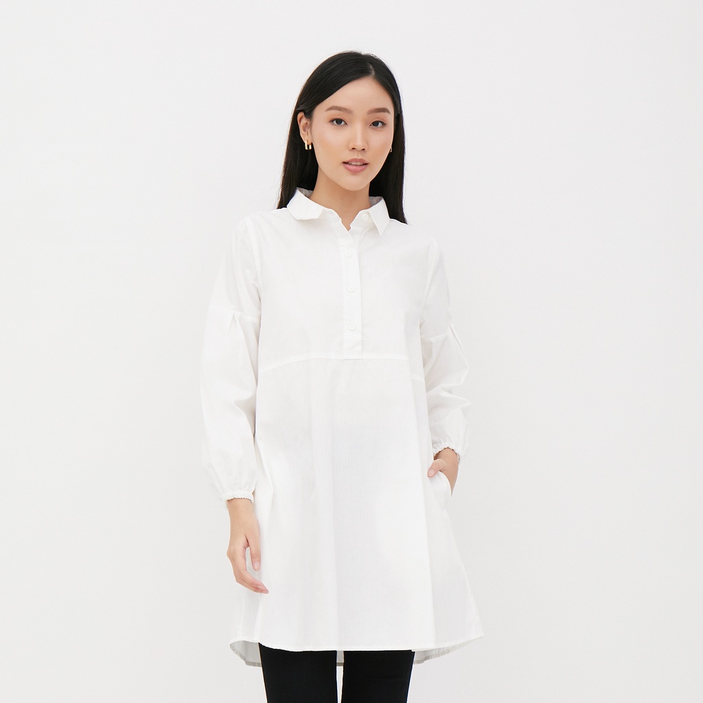 Point One ALEZA White Tunik