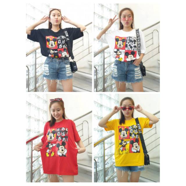 Kaos Baju Dewasa Mickey Mouse