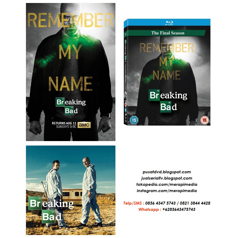 Jual Serial TV Breaking Bad paling lengkap