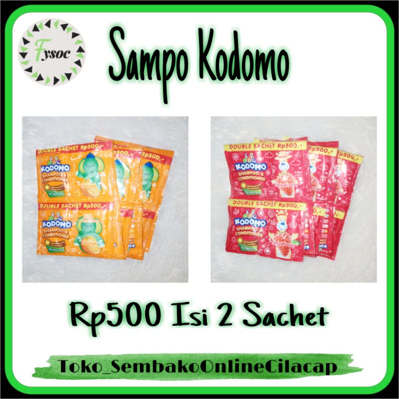 SAMPO KODOMO ANAK HARGA PER BARIS (ISI 2 SACHET)