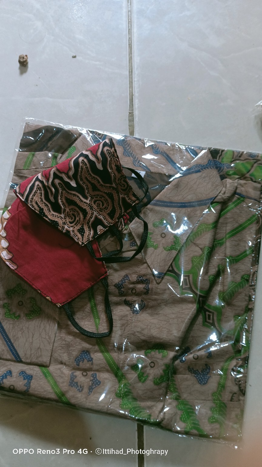 Hanung Kemeja Batik Pria Solo Full Furing Lengan Panjang Cowok Atasan Premium Modern Kanaya Florist