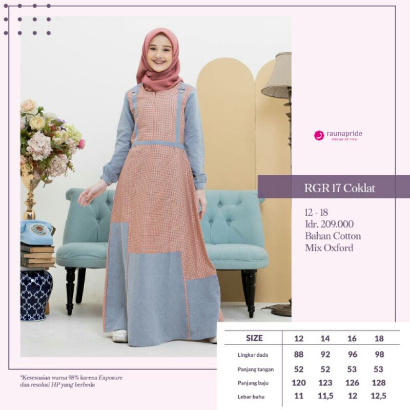 GAMIS RGR 17 /GAMIS BY RAUNAPRIEDE ORI TERBARU 2022