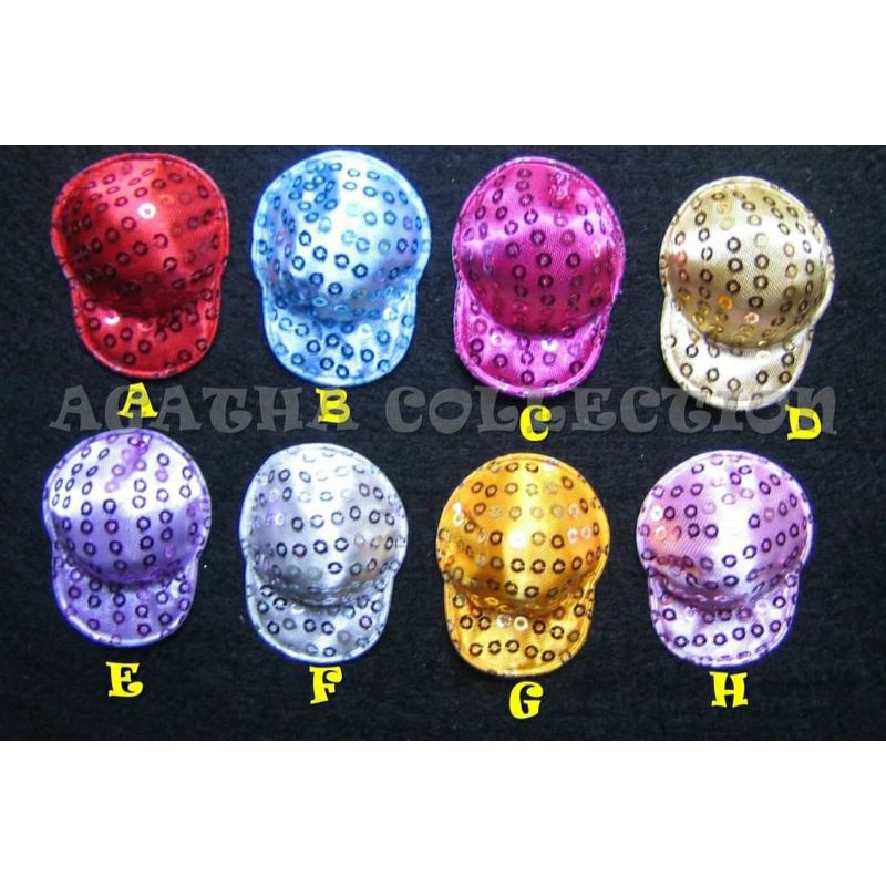 APLIKASI MODEL TOPI PENGHIAS BERBAGAI MACAM PER 5 BIJI