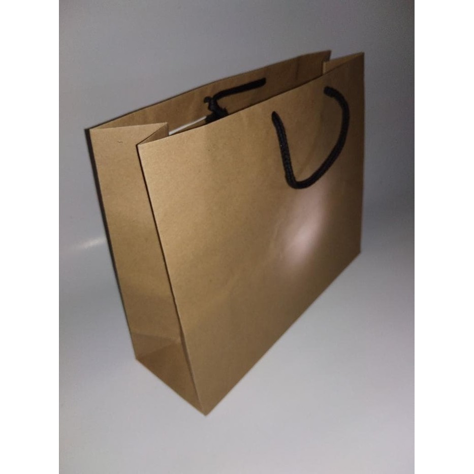

Paper Bag Polos, P30*L10*T25 cm tali hitam
