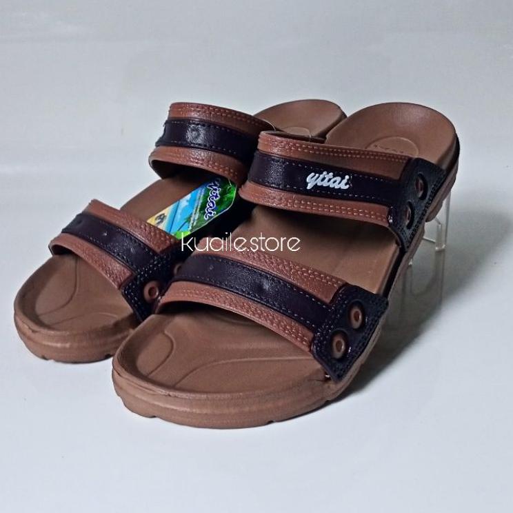 "SGR. 192619" Sandal Yitai Laki Laki Sandal Karet Pria Dewasa dan Anak Anak Size 30 - 44