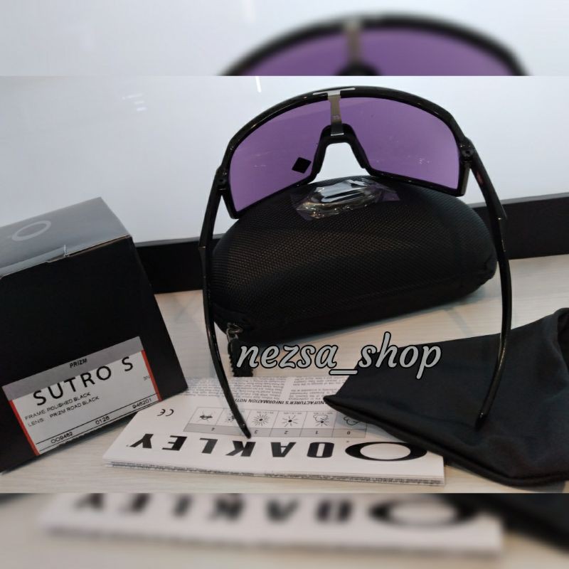 Kacamata Oakley Sutro S Polished Black Prizm Road Black OO9462-01