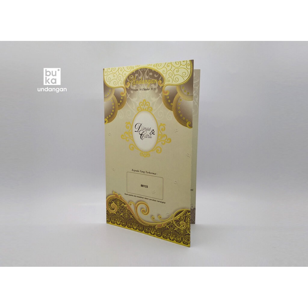 Blanko Undangan Nikah Kosongan ERBA-88133