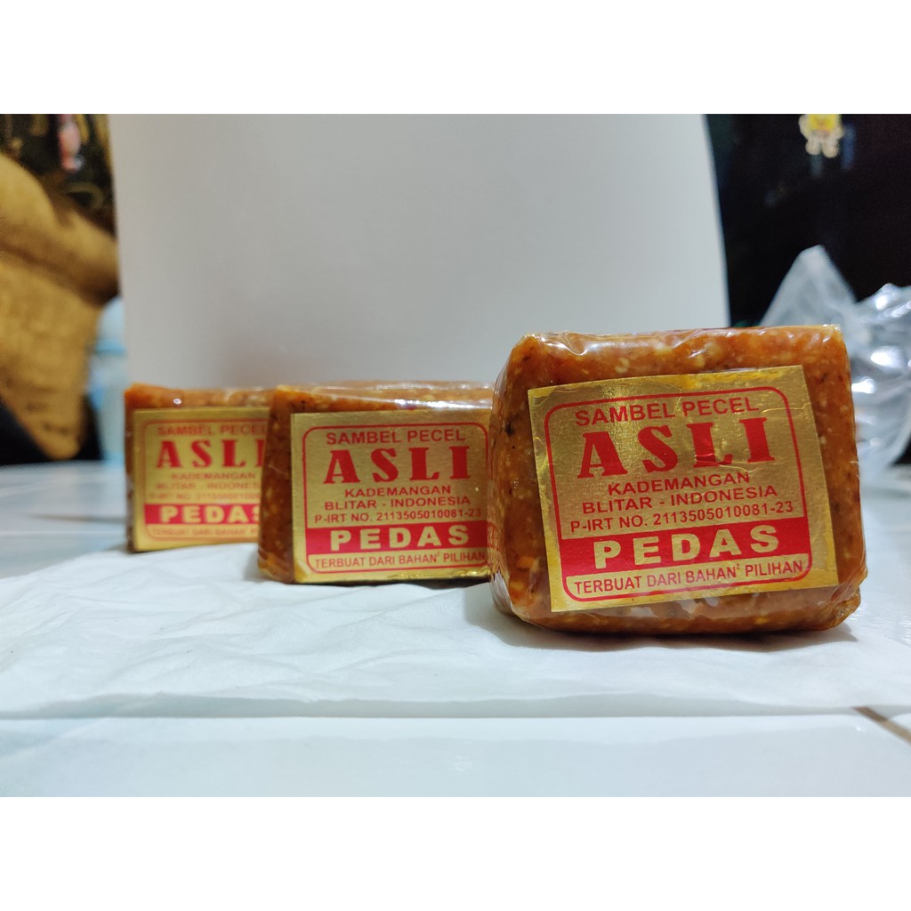 

Bumbu Pecel / Bumbu Kacang / Sambel Pecel asli Blitar