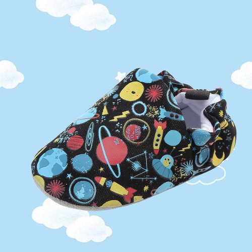 HappyOliver PLANETS Sepatu prewalker bayi dan anak perempuan newborn 0-18 bulan