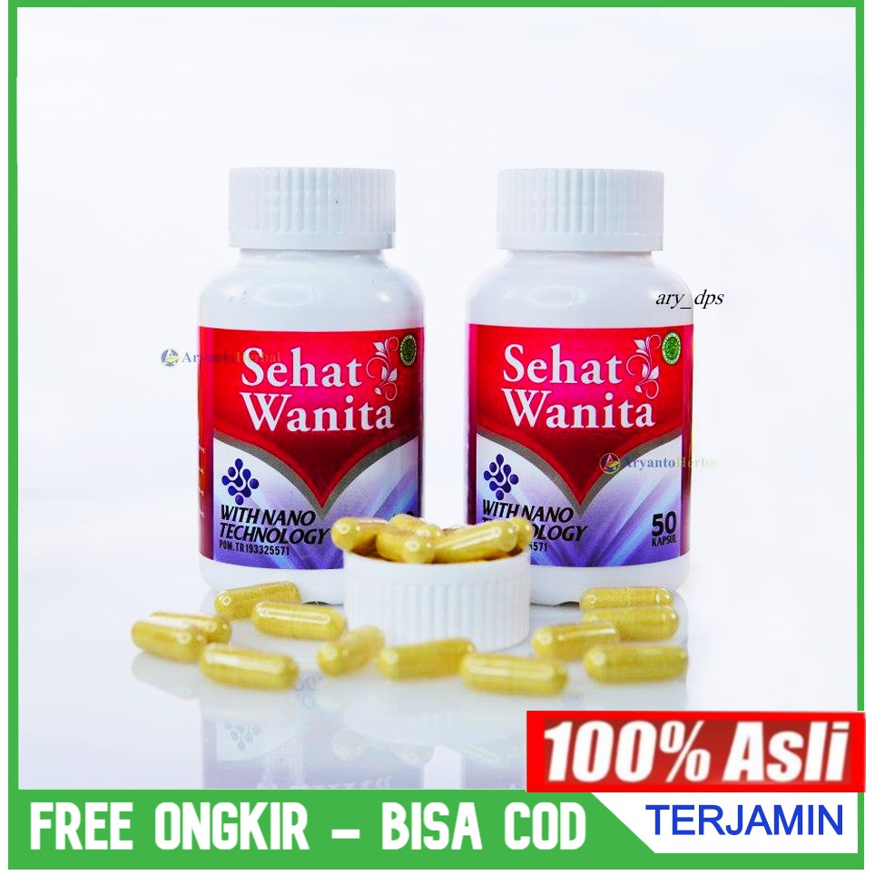 

Sehat Wanita 50 Kapsul Obat Herbal Keputihan Berlebih Berbau Herbal