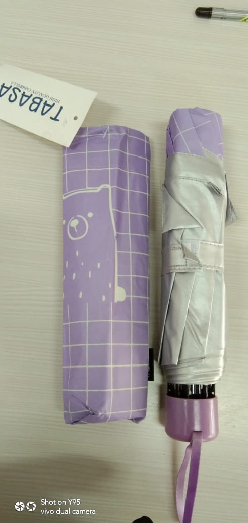 Tabasa Payung Lipat Winter Animal Tl 112