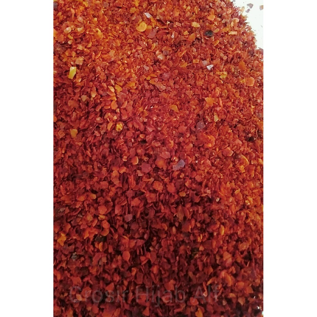 

Ready Pure Chili Powder Flake - 1Kg Cabe Bubuk Kasar Import Asli 100%