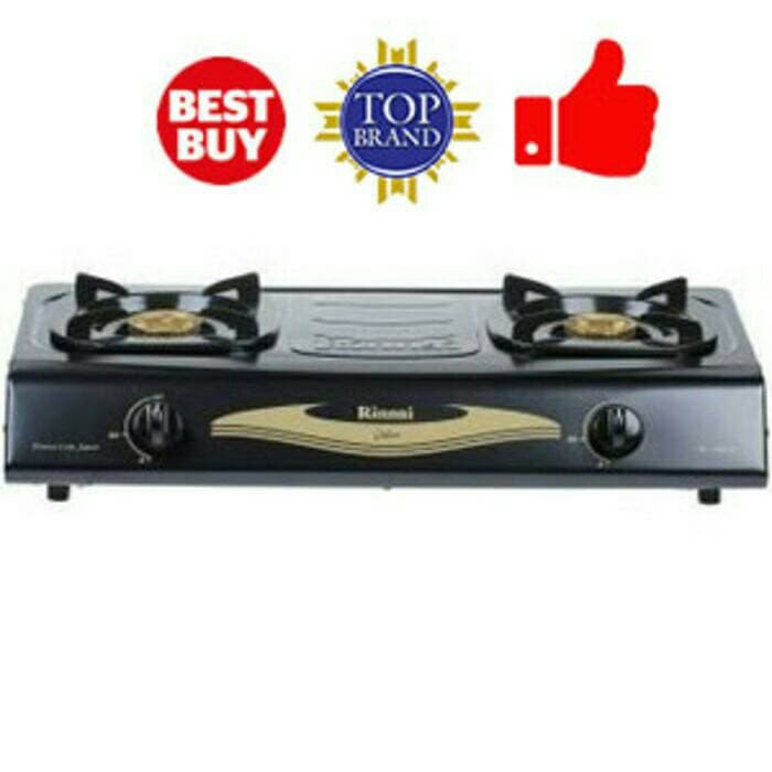 Kompor Gas 2 Tungku Rinnai Type: RI-522C (Khusus Medan-GOSEND)