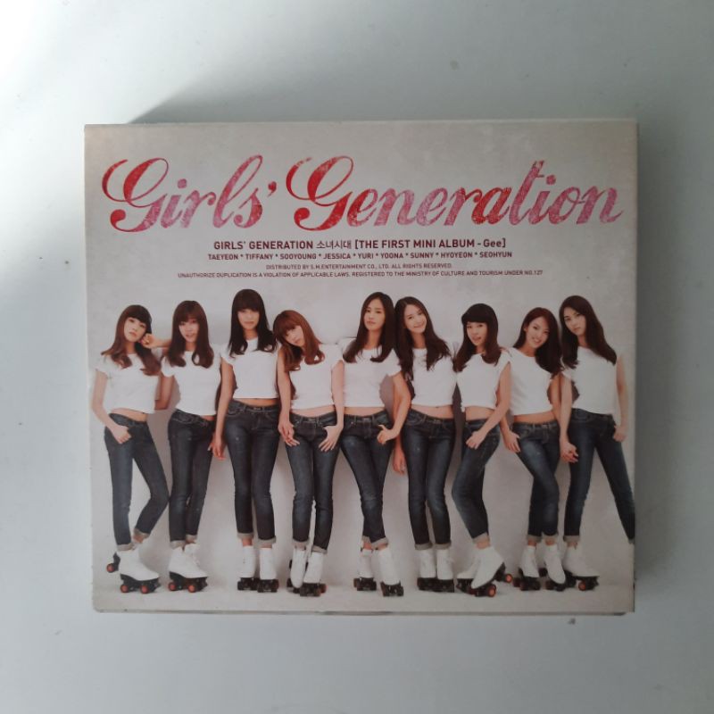 Preloved Album SNSD Gee Girls Generation