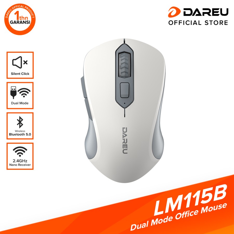 DAREU LM-115B Mouse Dual Mode Silent Click