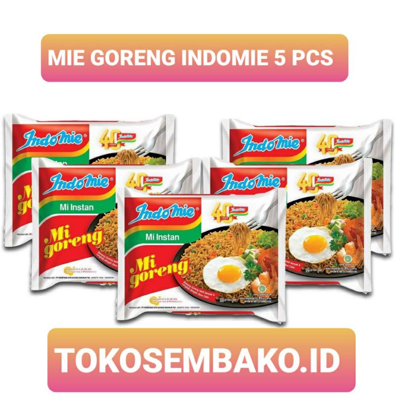 

Mie Goreng Indomie 5 Pcs