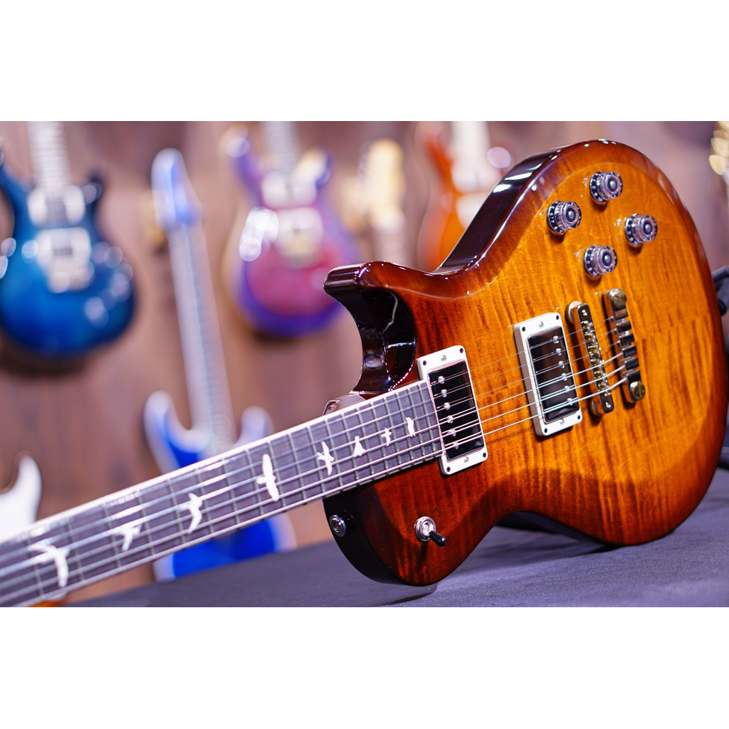 PRS S2 McCarty 594 Singlecut - Burnt Amber Smokeburst S2047792