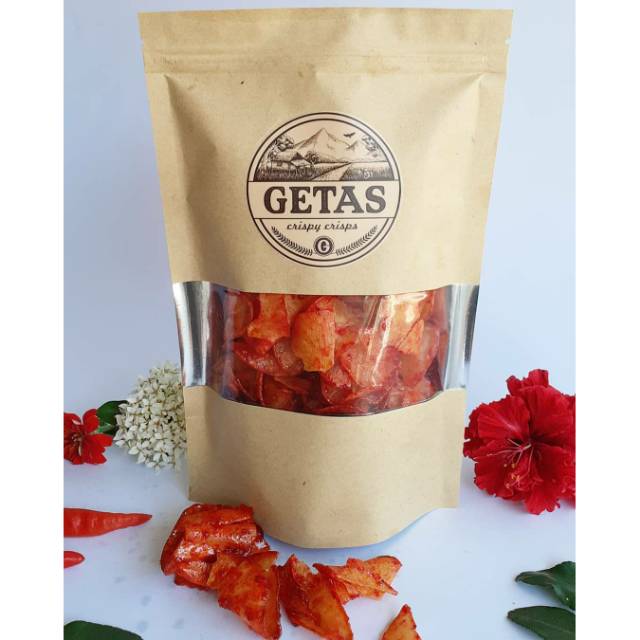 

Keripik singkong balado pedas manis 150gram