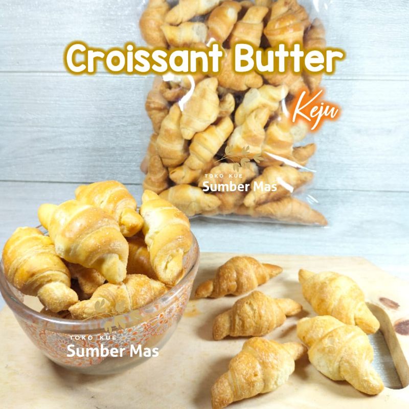 CROISSANT Keju 250GR / ROTI BULAN SABIT/ KEPITING KEJU