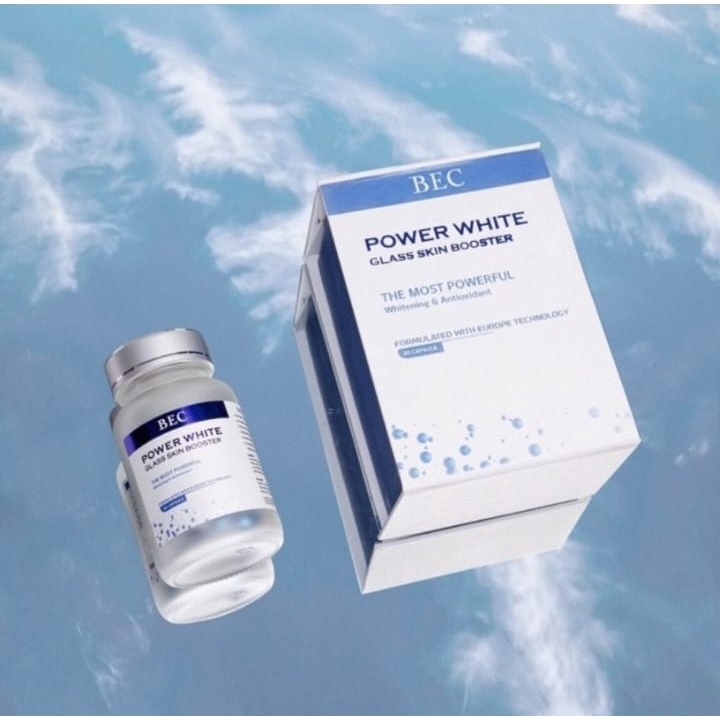 POWER WHITE GLASS SKIN BOOSTER || THE MOST POWERFULL BY Bec Skin Expert