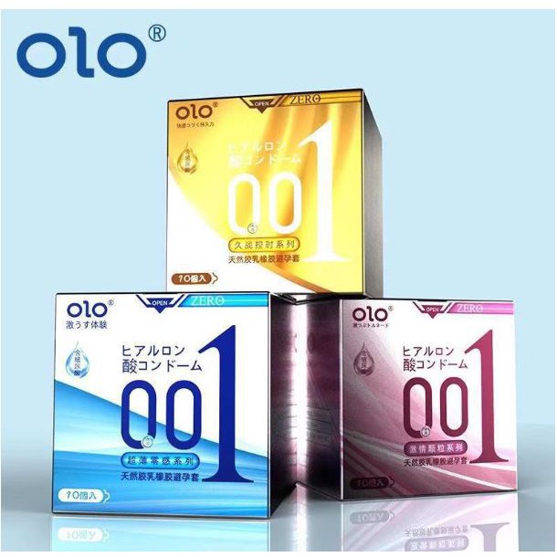 (NCS) PROMO OLO Kondom Super Tipis 0,01 Ultra Thin Condom 0.01