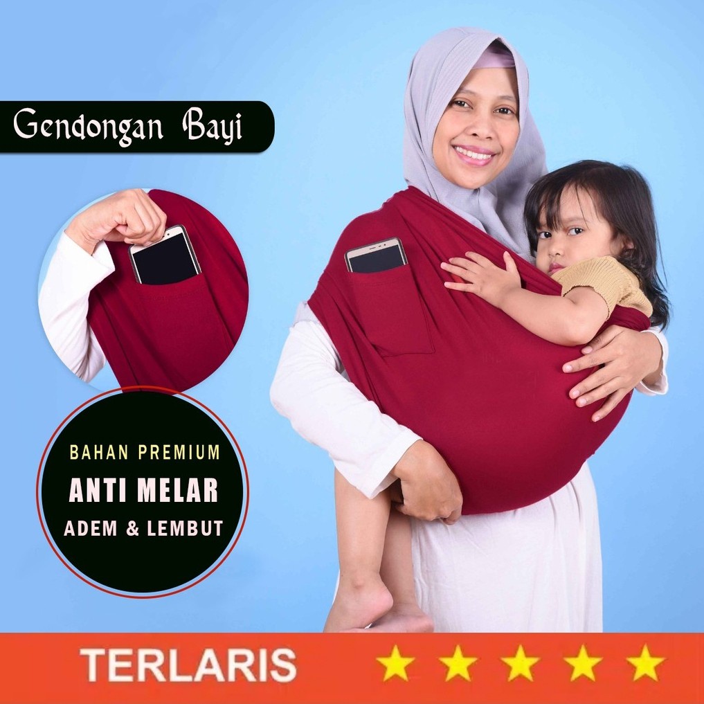 (BISA COD)GENDONGAN BAYI| GENDONGAN BAYI KAOS SIMPLE|GENDONGAN GEOS|GEOS|GENDONGAN BAYI SAMPING