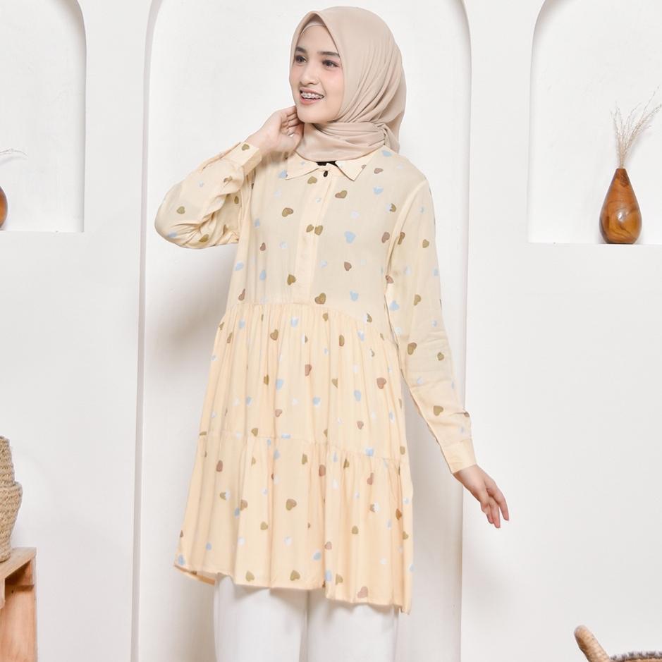 YURA Tunik Motif - Pakaian Wanita by Hijab Mamah icis 70PSY47100