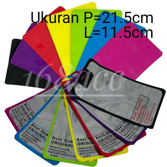 [ 1 PCS ] Ukuran Besar Plastik Packing Case HP Fashion Case Custom Plastik Klip Packing casing Hp