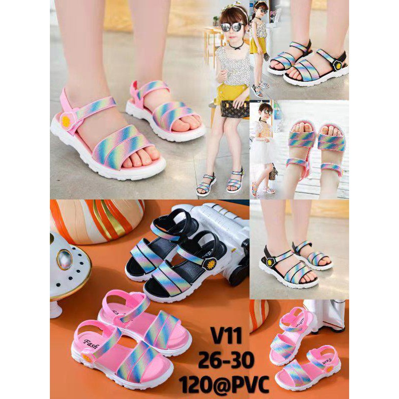 Sandal Tali Gunung Anak Import ISLAN / Sandal Jelly Anak V11