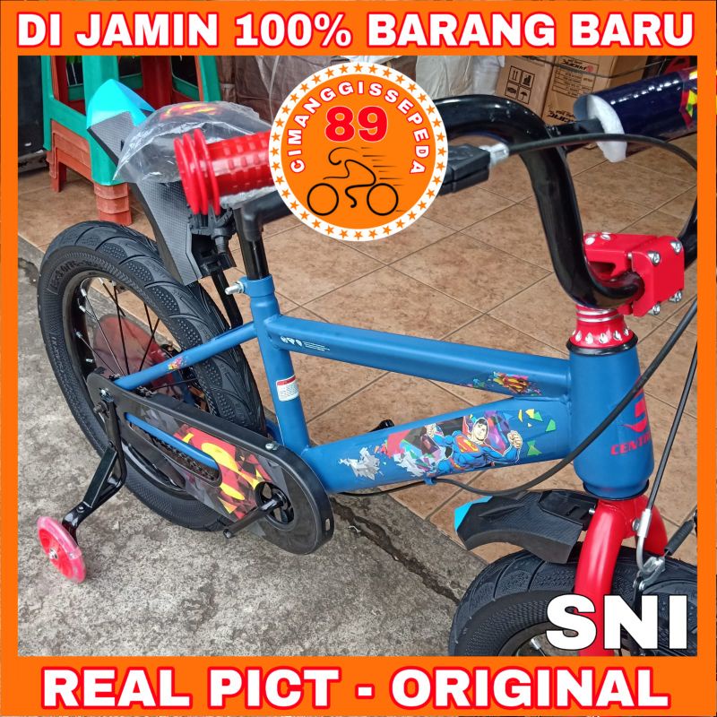 SEPEDA BMX 18 INCH CETRUM SUPERMAN BAN JUMBO BERKUALITAS