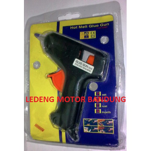 Pistol Tembak Lem Bakar Hotmelt Glue Gun 10w