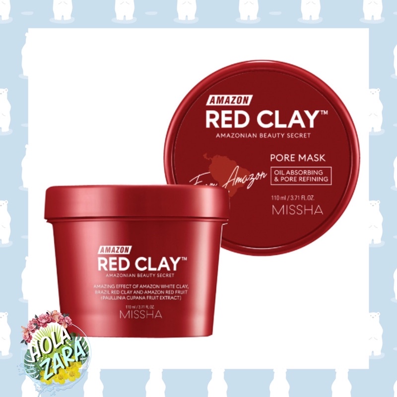 ❗️BPOM❗️MISSHA - Amazon Red Clay Pore Mask