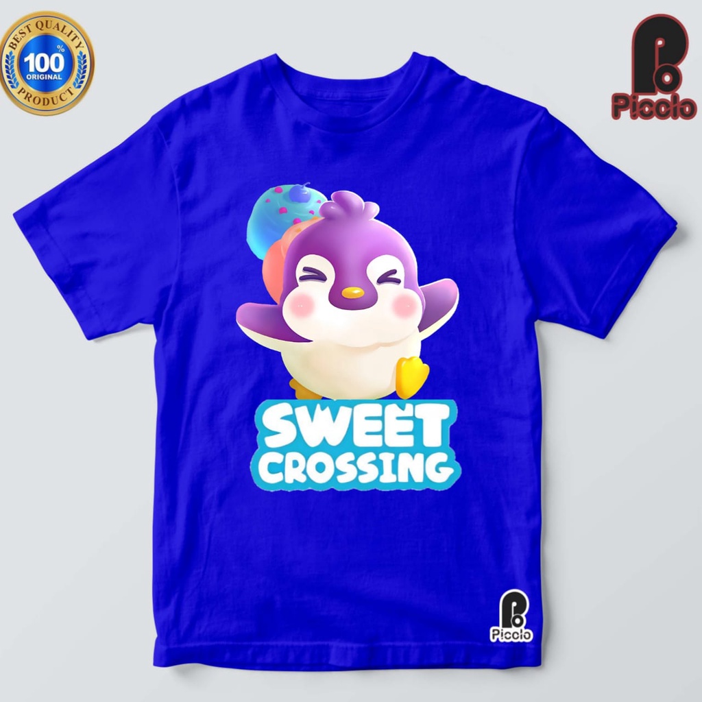 BAJU ANAK KAOS ANAK SWEET CROSSING BAHAN PREMIUM