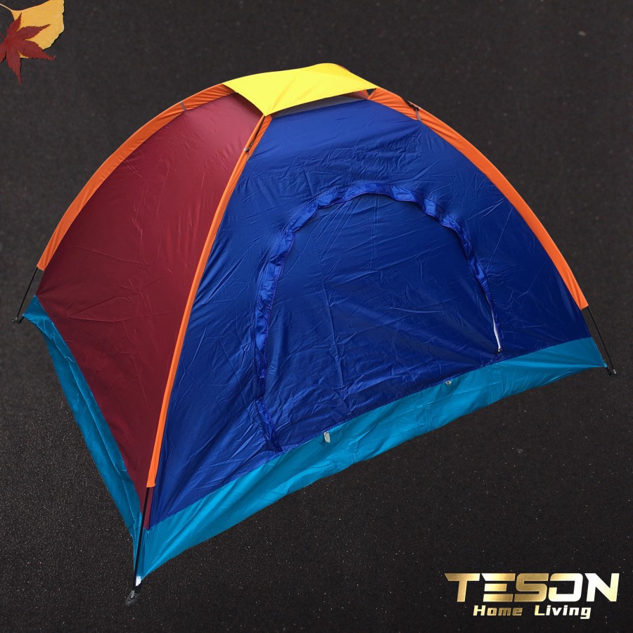 Tenda Camping Manual Kemping Gunung Pantai Piknik Hiking Outdoor Tent