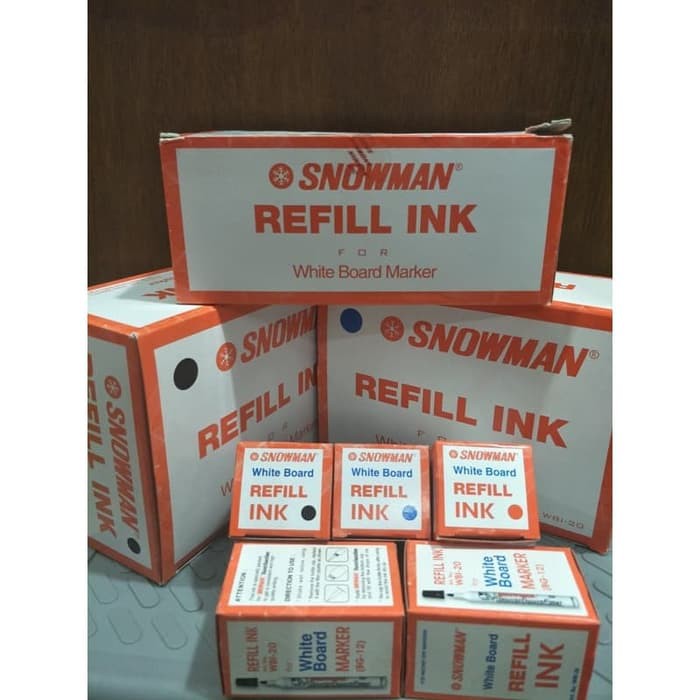

SNOWMAN REFILL INK FOR WHITEBOARD MARKER